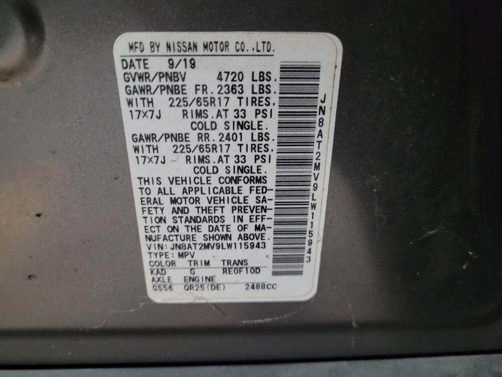 2020 Nissan Rogue in Plymouth Meeting, PA 19462 - 18096040 33