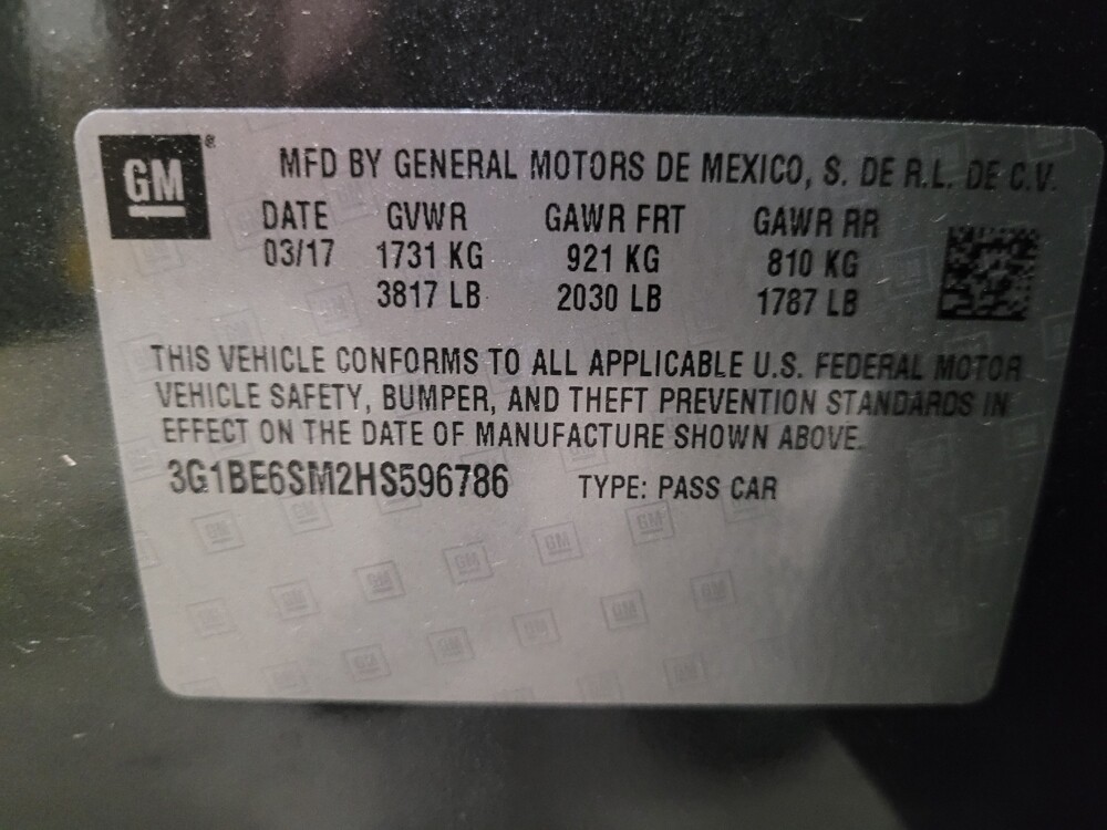 2017 Chevrolet Cruze in Allentown, PA 18103 - 18096043 33