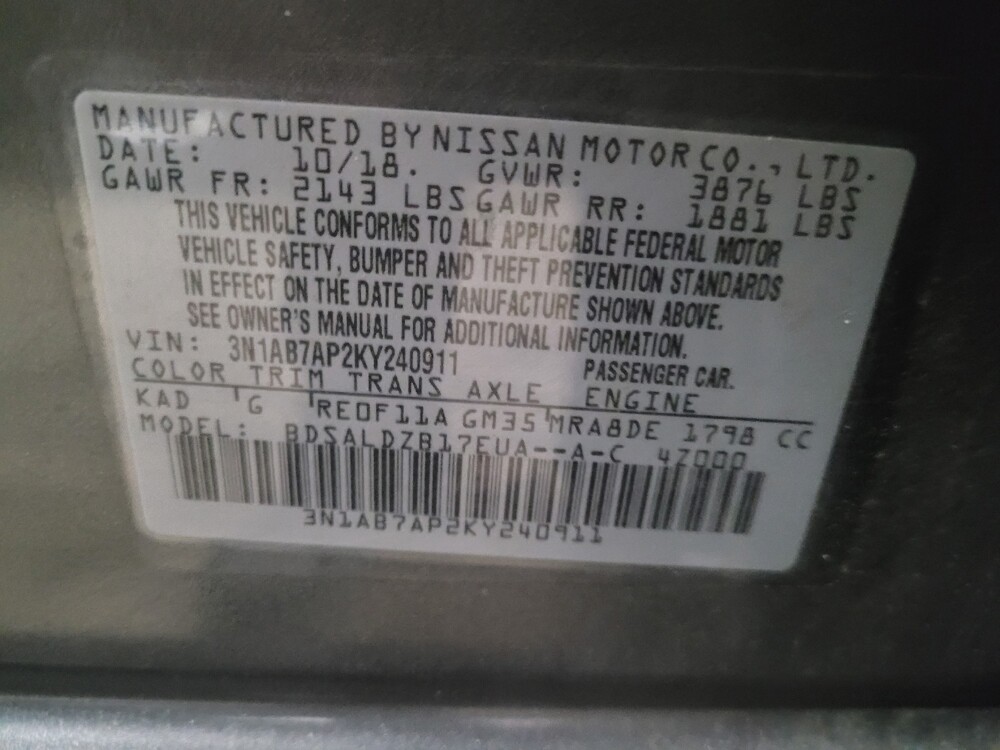 2019 Nissan Sentra in Newport News, VA 23601 - 18096052 33