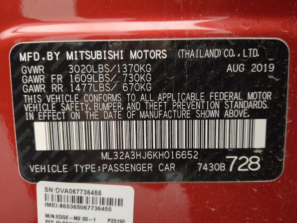 2019 Mitsubishi Mirage in Topeka, KS 66611 - 18096062 33