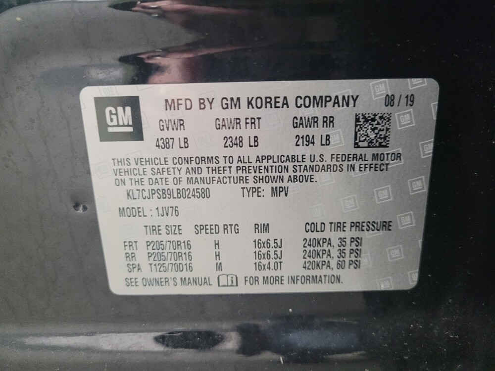 2020 Chevrolet Trax in Eastpointe, MI 48021 - 18096079 33