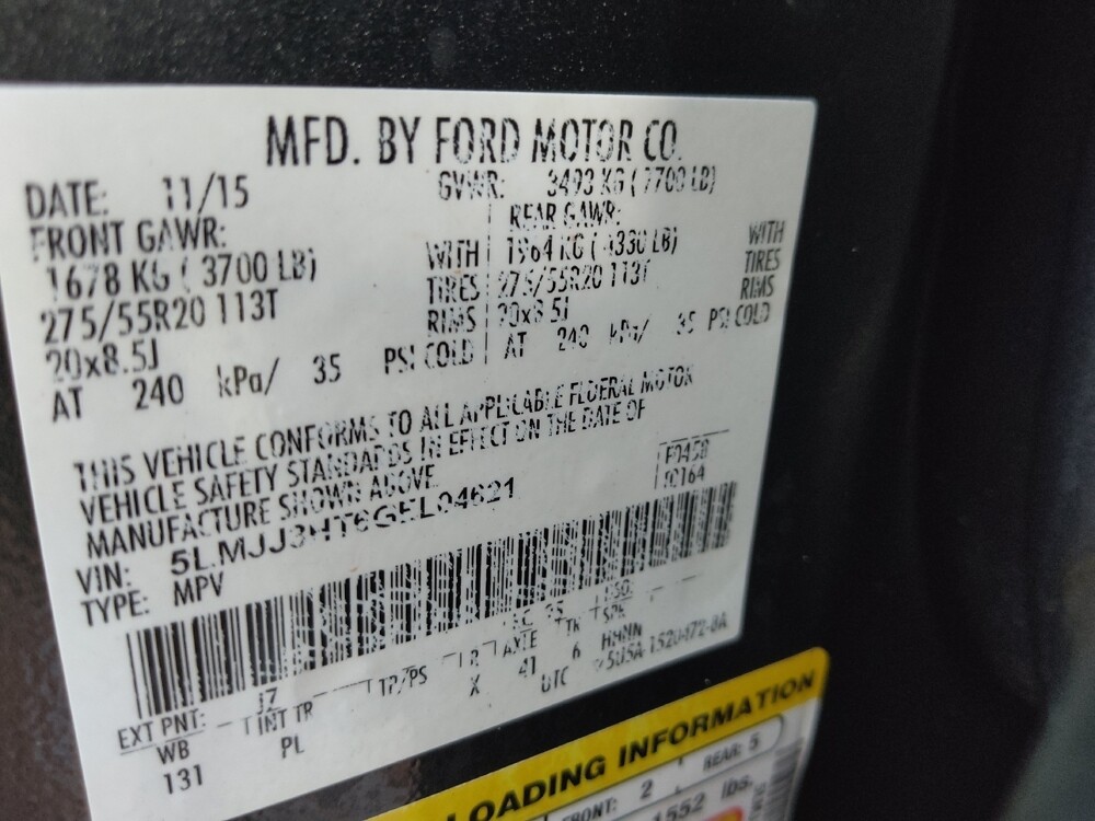 2016 Lincoln Navigator L in Jacksonville, FL 32225 - 18096085 33