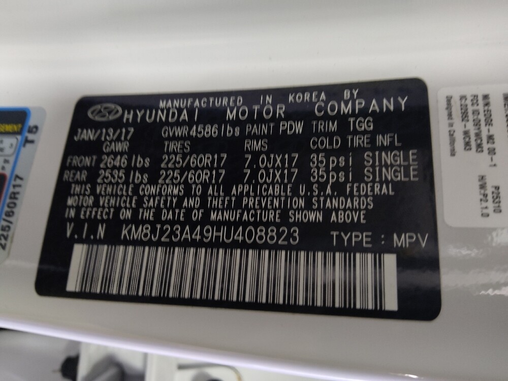 2017 Hyundai Tucson in Stone Mountain, GA 30083 - 18096107 33