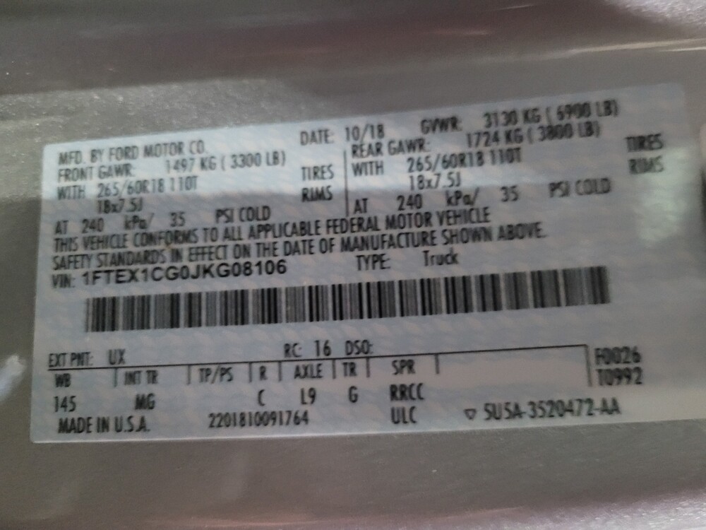 2018 Ford F150 in Newport News, VA 23601 - 18096109 33