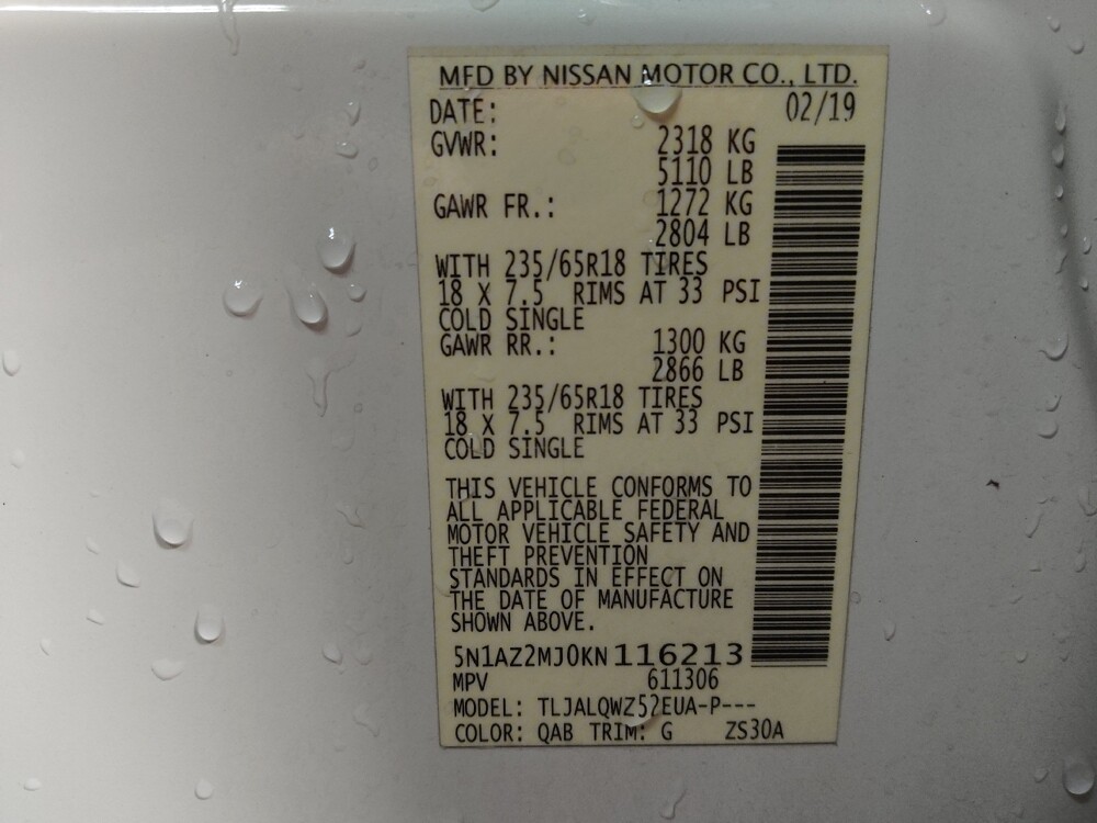 2019 Nissan Murano in Wilmington, NC 28405 - 18096123 33