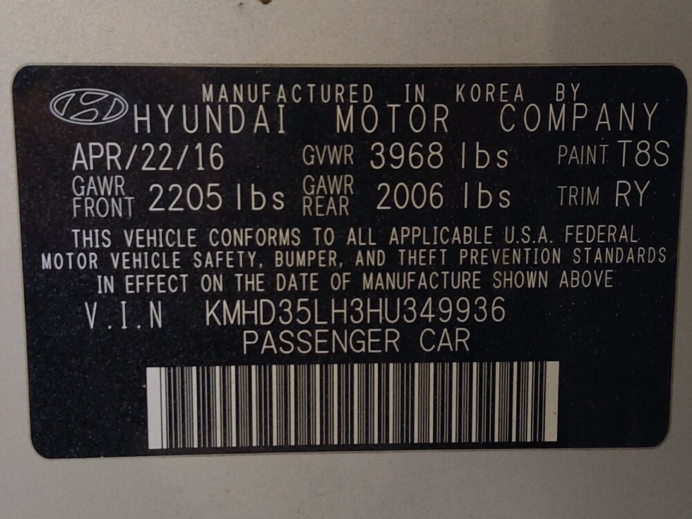 2017 Hyundai Elantra in Houston, TX 77074 - 18096130 33