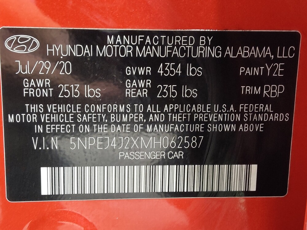 2021 Hyundai Sonata in Houston, TX 77074 - 18096131 33