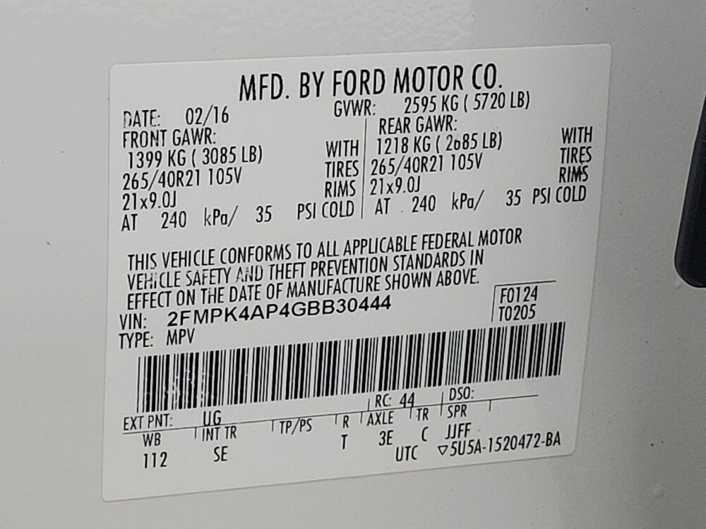 2016 Ford Edge in Huntsville, AL 35816 - 18096146 33