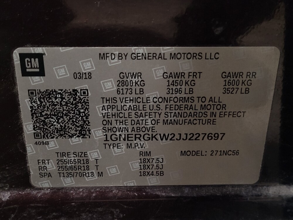 2018 Chevrolet Traverse in Hialeah, FL 33014 - 18096149 33