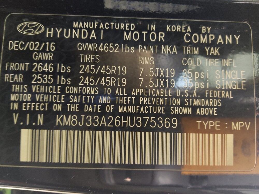 2017 Hyundai Tucson in Live Oak, TX 78233 - 18096166 33