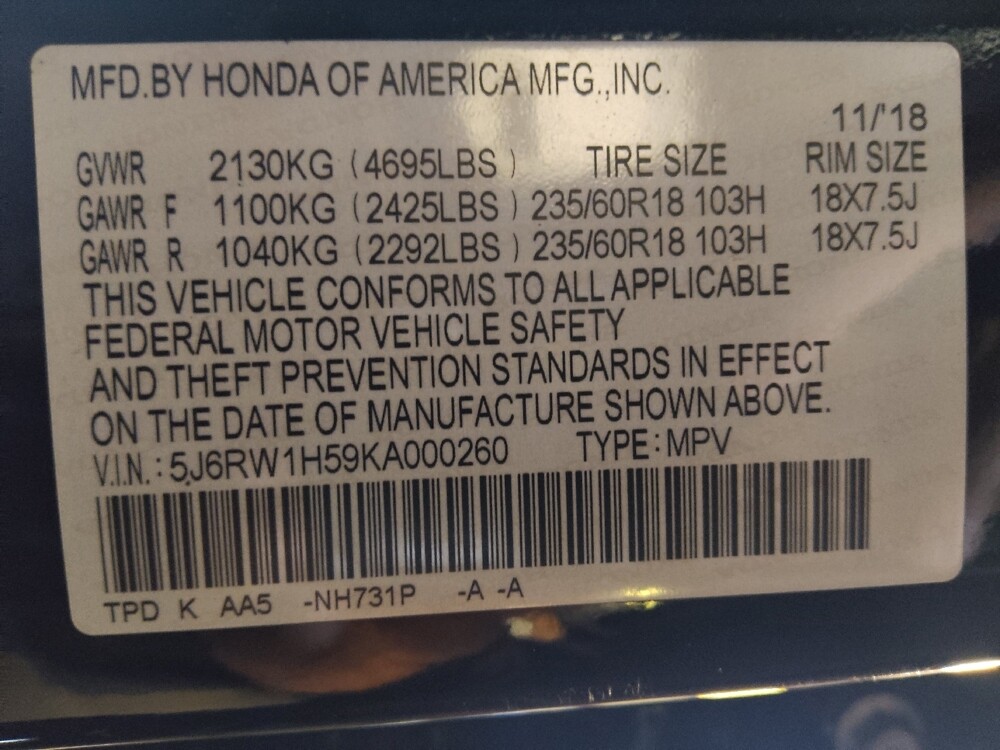 2019 Honda CR-V in Augusta, GA 30907 - 18096176 33