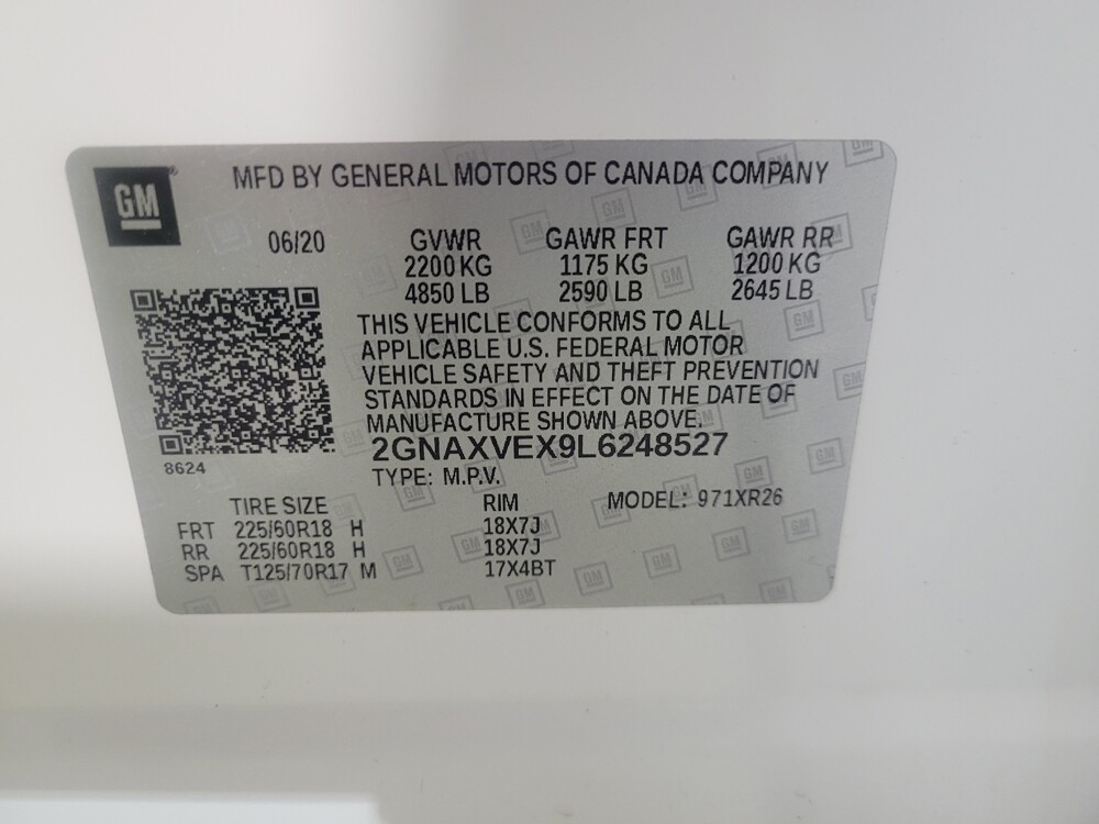 2020 Chevrolet Equinox in Stone Mountain, GA 30083 - 18096184 33