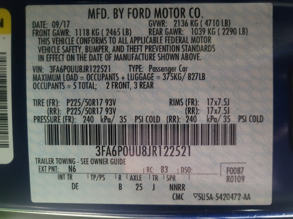 2018 Ford Fusion in Jackson, MS 39211 - 18096185 33