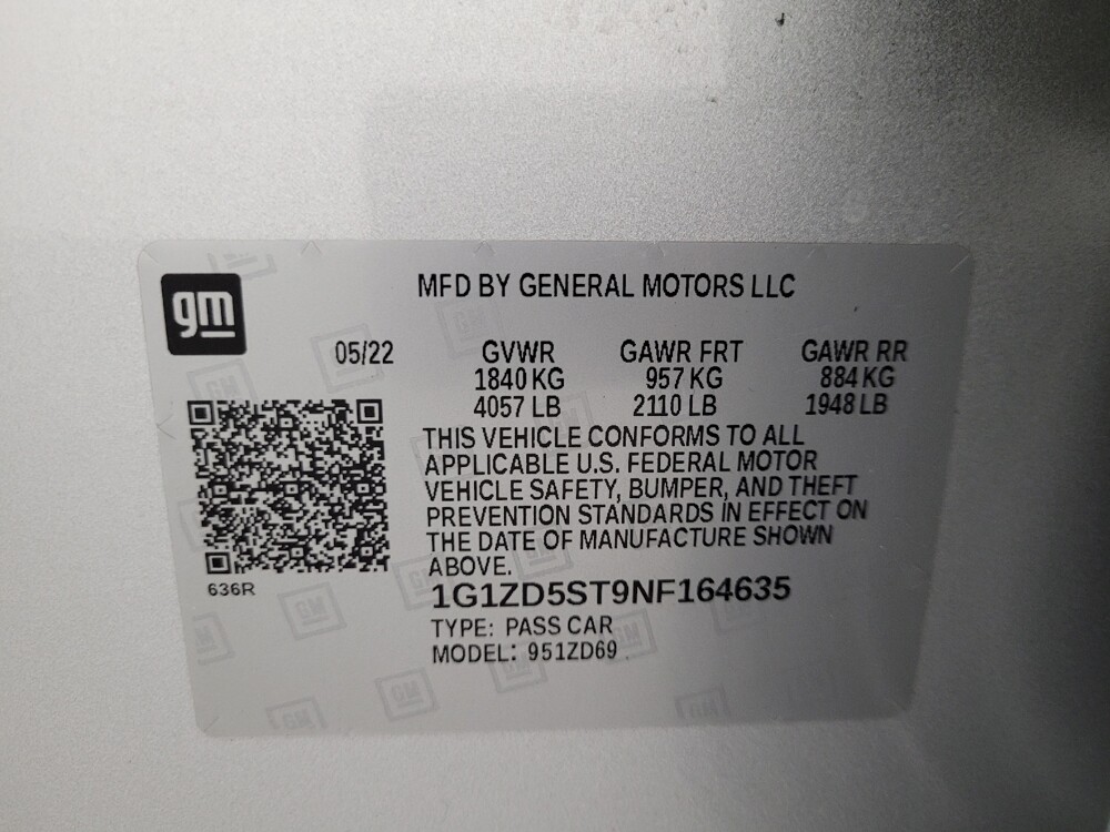 2022 Chevrolet Malibu in Las Vegas, NV 89102 - 18096186 33