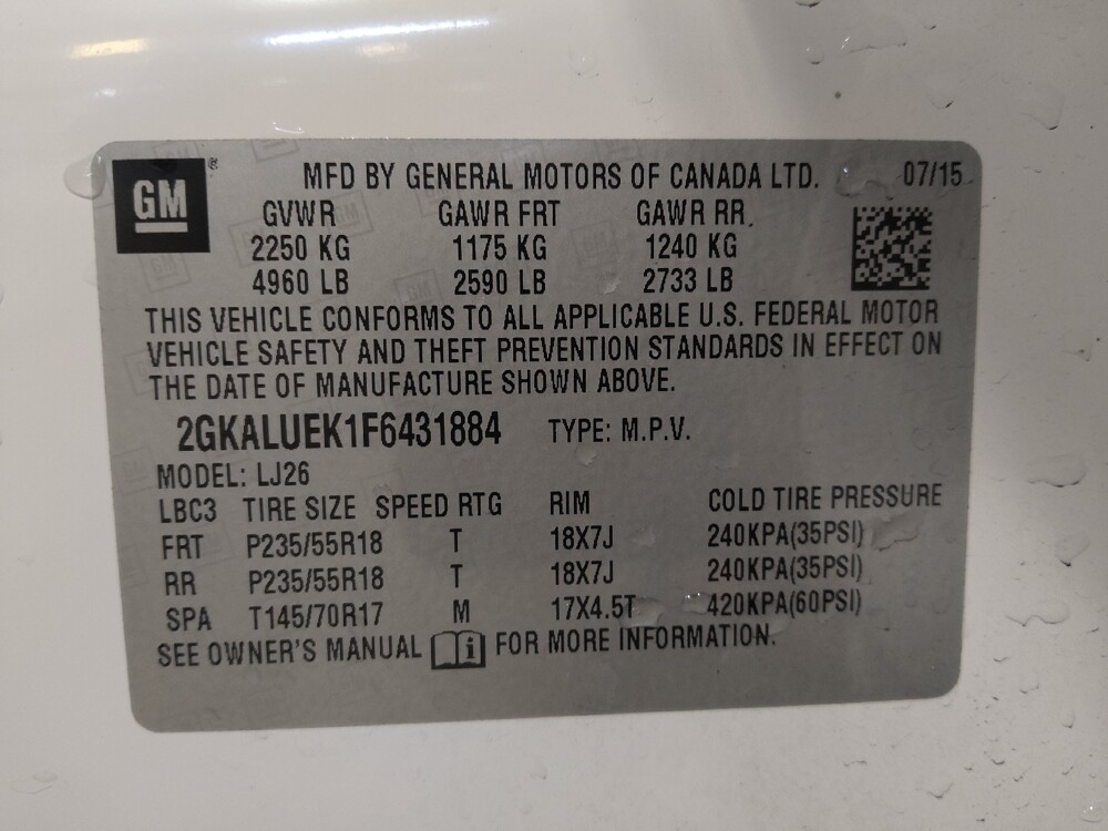 2015 GMC Terrain in Hialeah, FL 33014 - 18096205 33