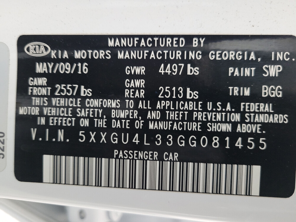 2016 Kia Optima in Mesa, AZ 85210 - 18096208 33