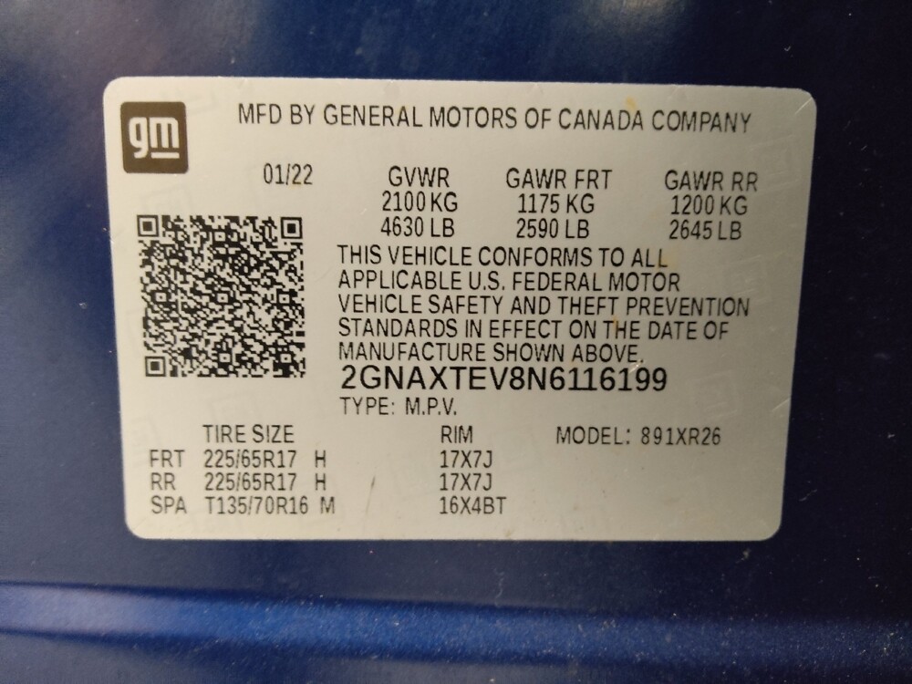 2022 Chevrolet Equinox in Denver, CO 80012 - 18096210 33