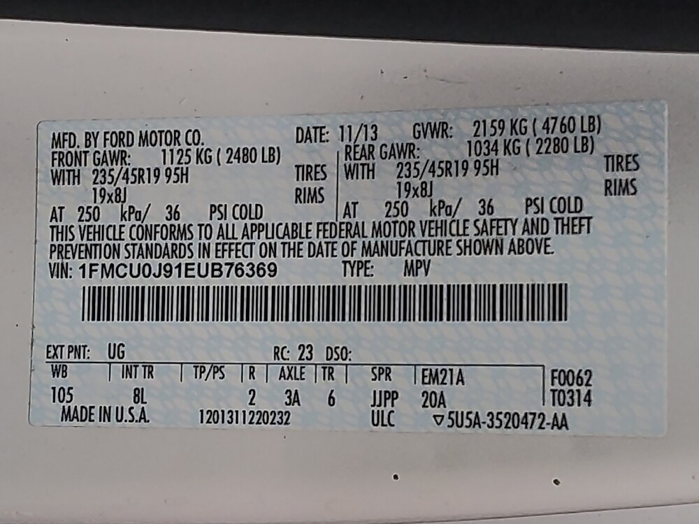 2014 Ford Escape in Tyler, TX 75701 - 18096211 33