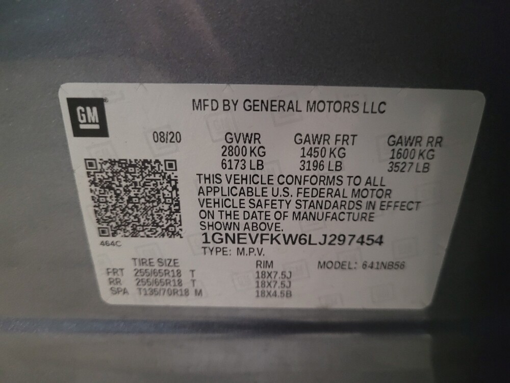 2020 Chevrolet Traverse in Newport News, VA 23601 - 18096212 33