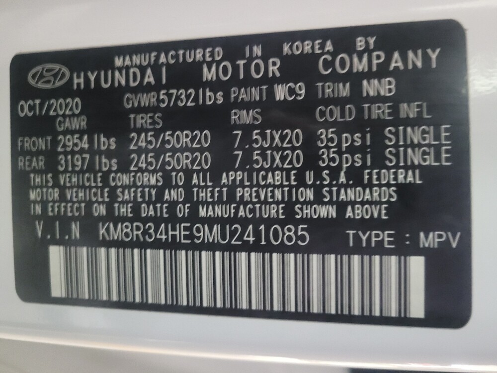 2021 Hyundai Palisade in Jackson, MS 39211 - 18096213 33