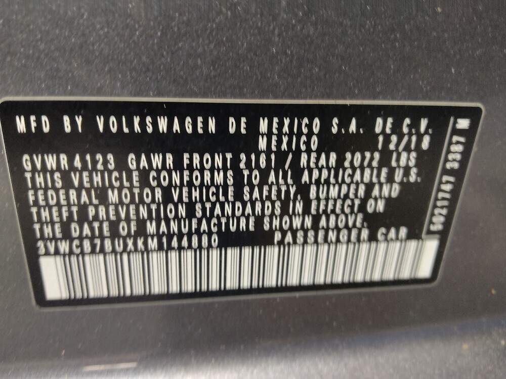 2019 Volkswagen Jetta in Pelham, AL 35124 - 18096216 33