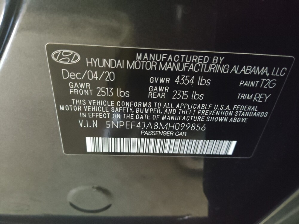 2021 Hyundai Sonata in Pelham, AL 35124 - 18096222 33