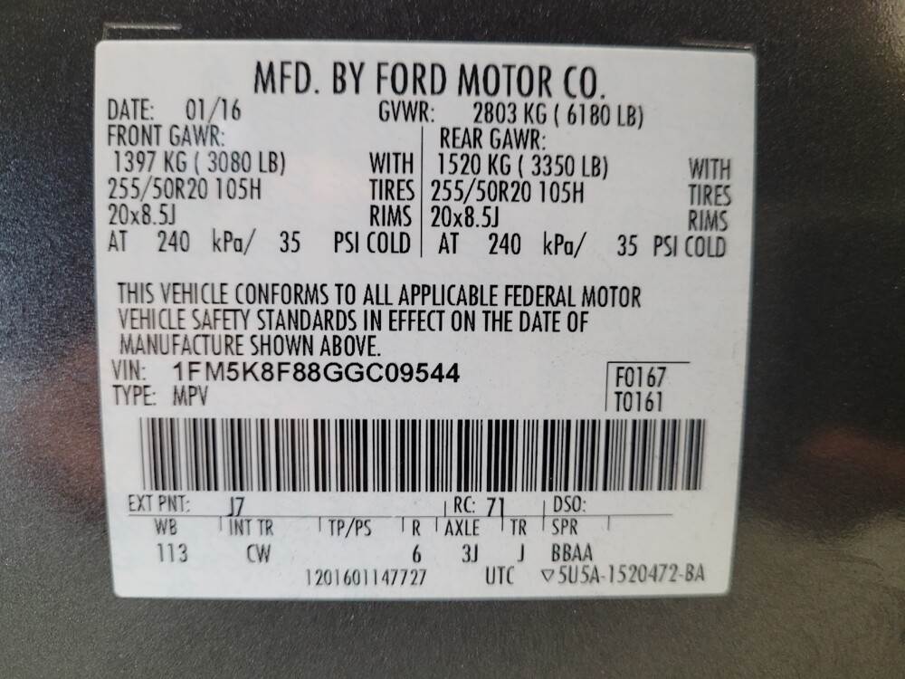 2016 Ford Explorer in Torrance, CA 90504 - 18096235 33