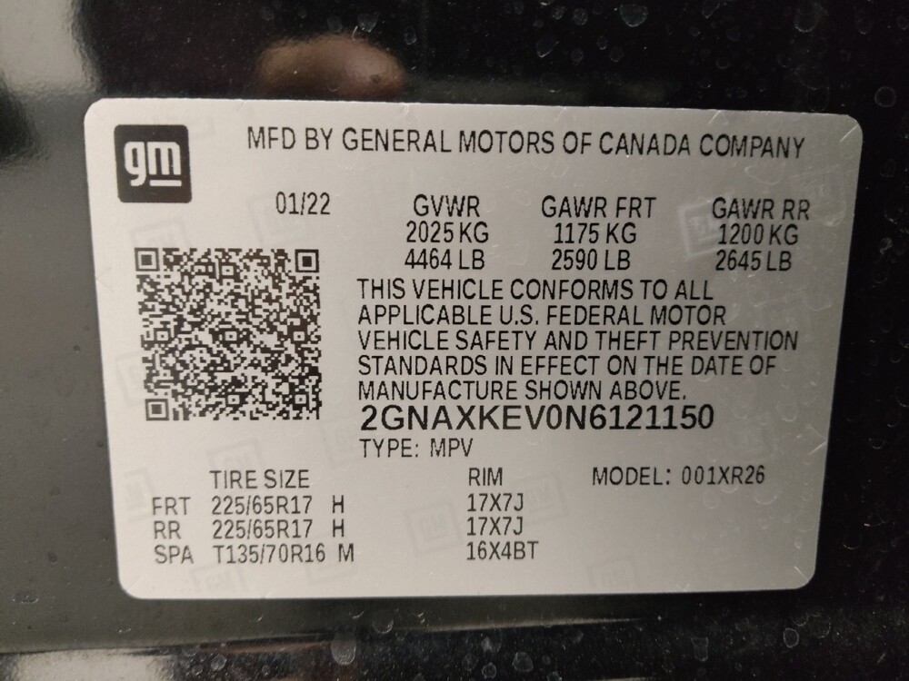 2022 Chevrolet Equinox in Colorado Springs, CO 80909 - 18096236 33