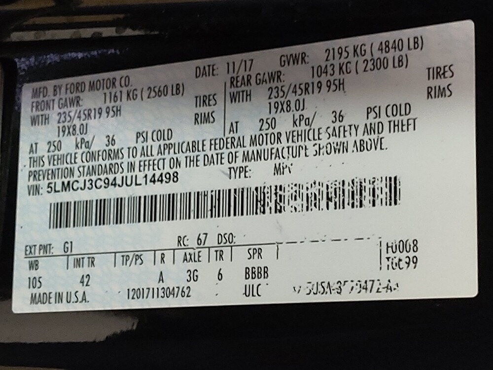 2018 Lincoln MKC in Temple, TX 76502 - 18096239 33