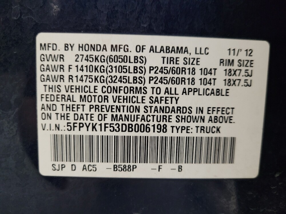 2013 Honda Ridgeline in Mesa, AZ 85210 - 18096253 33