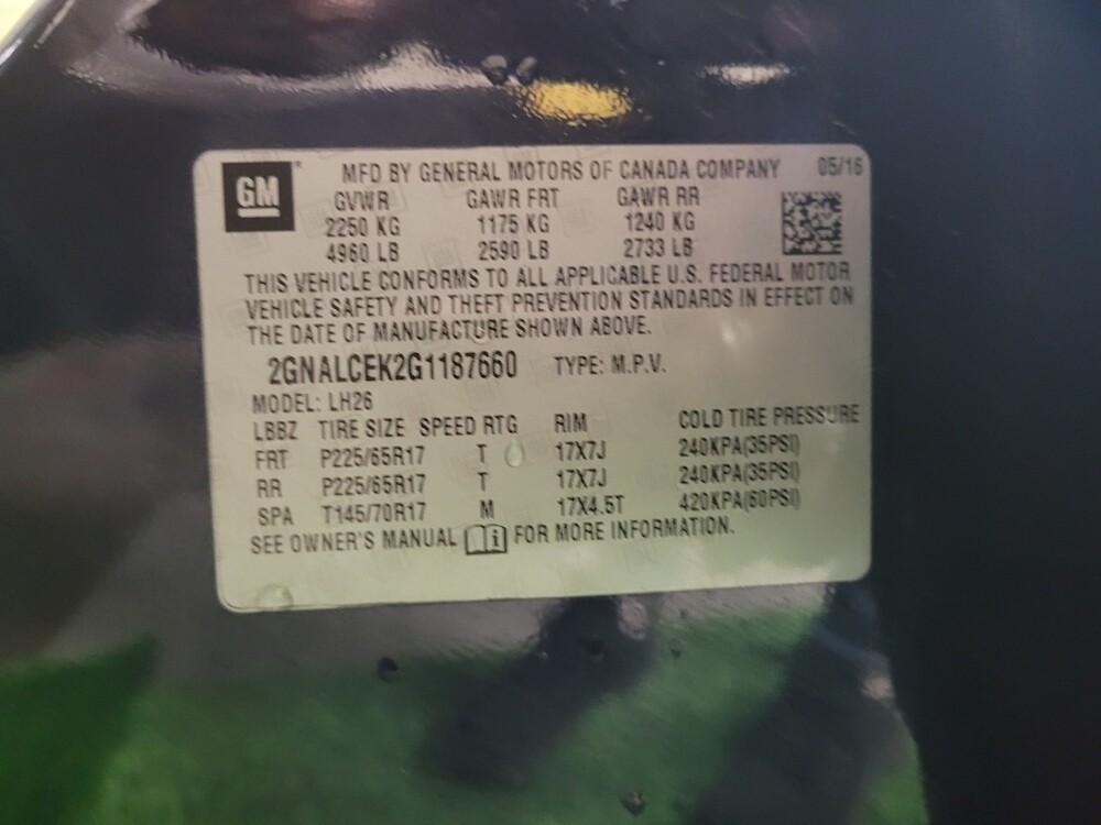 2016 Chevrolet Equinox in Wilmington, NC 28405 - 18096255 33