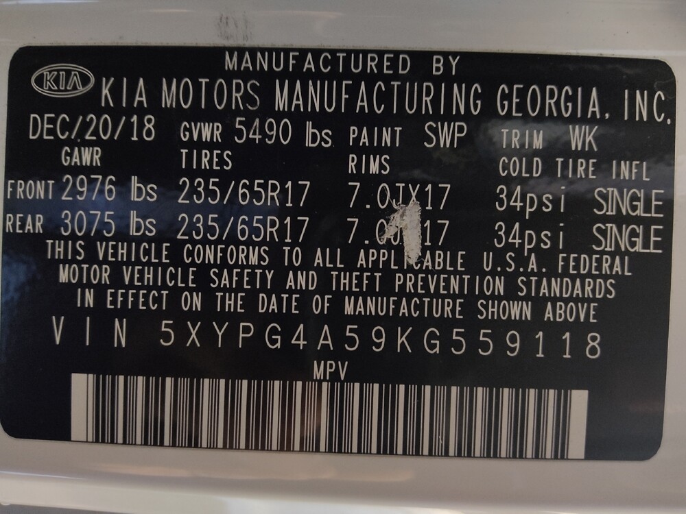 2019 Kia Sorento in Live Oak, TX 78233 - 18096259 33