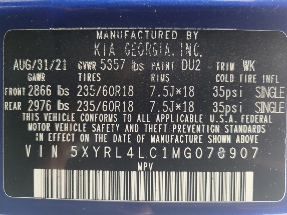 2021 Kia Sorento in Huntsville, AL 35816 - 18096266 33