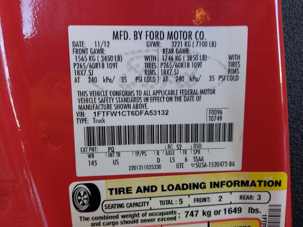 2013 Ford F150 in Chandler, AZ 85225 - 18096270 33