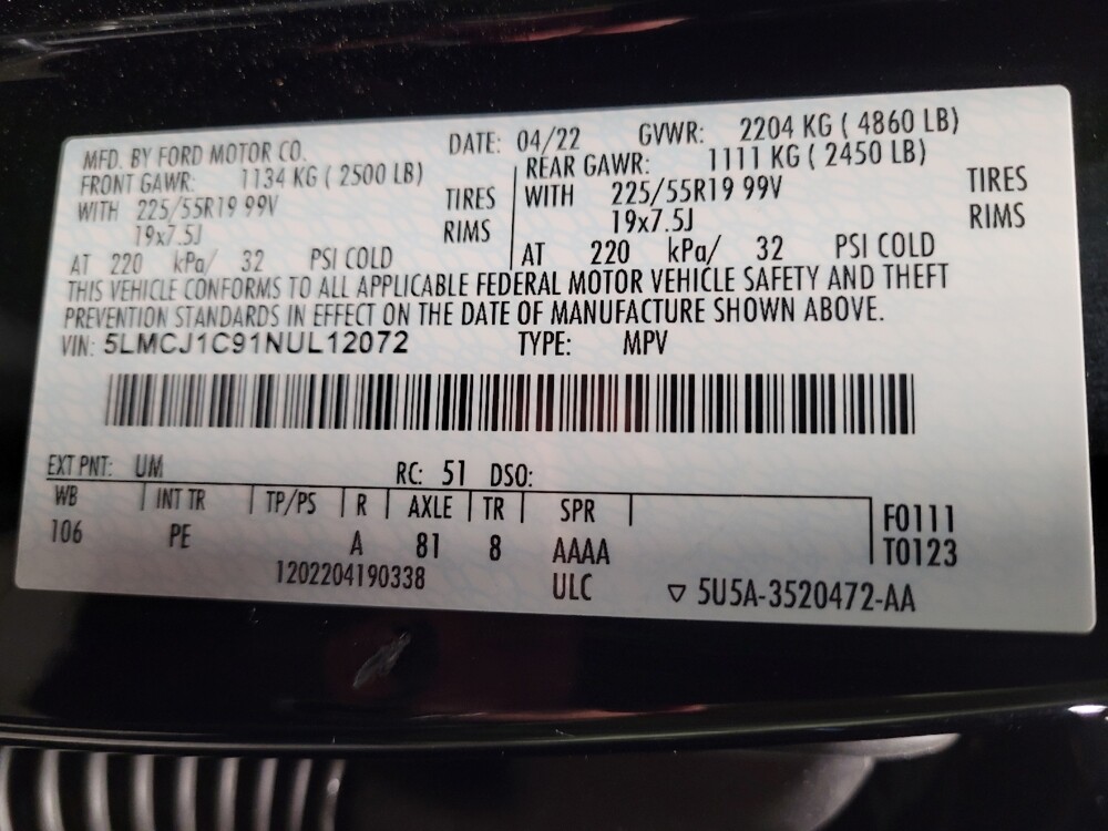 2022 Lincoln Corsair in Torrance, CA 90504 - 18096276 33