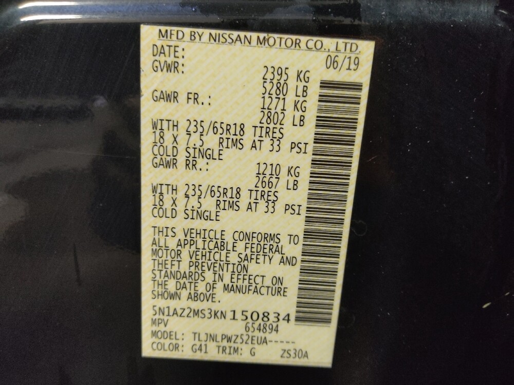 2019 Nissan Murano in Greenville, SC 29607 - 18096283 33