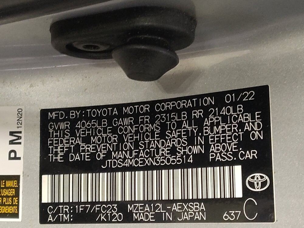 2022 Toyota Corolla in Conway, SC 29526 - 18096293 33