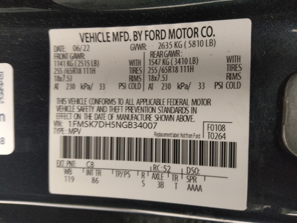 2022 Ford Explorer in Independence, MO 64055 - 18096314 33