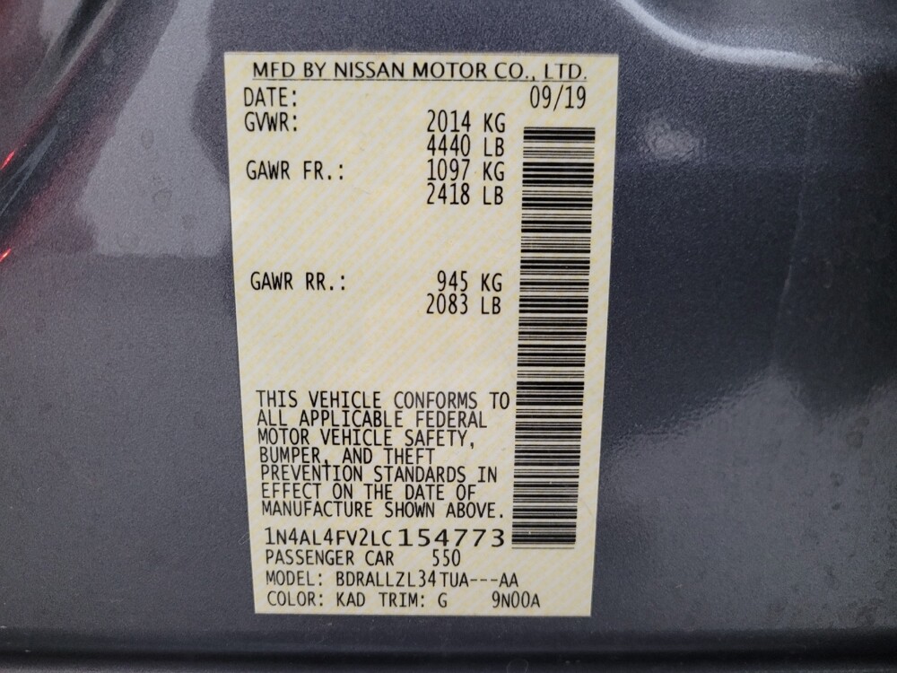 2020 Nissan Altima in Albuquerque, NM 87113 - 18096326 33