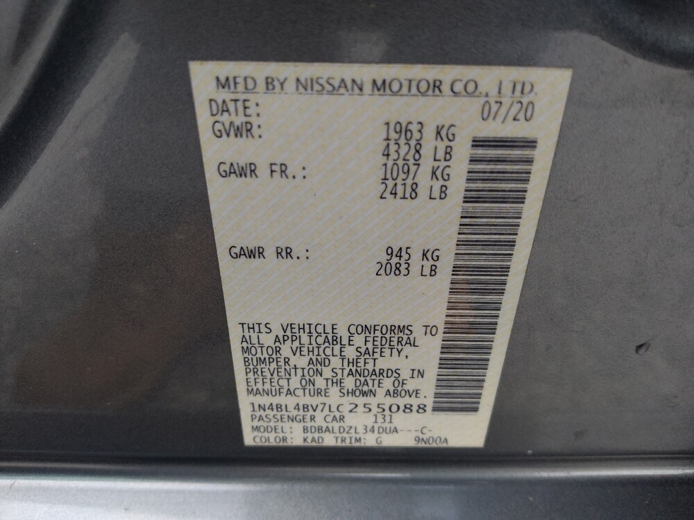 2020 Nissan Altima in Duluth, GA 30096 - 18096386 33