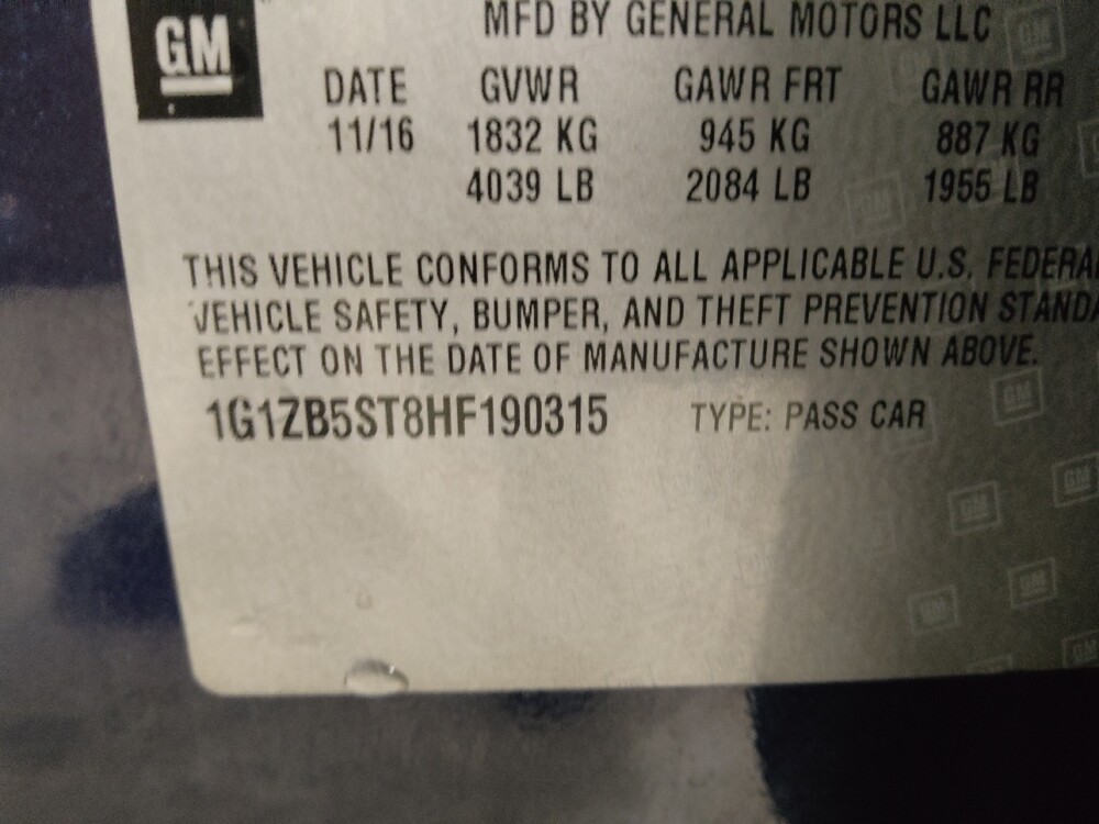 2017 Chevrolet Malibu in Marietta, GA 30062 - 18096394 33