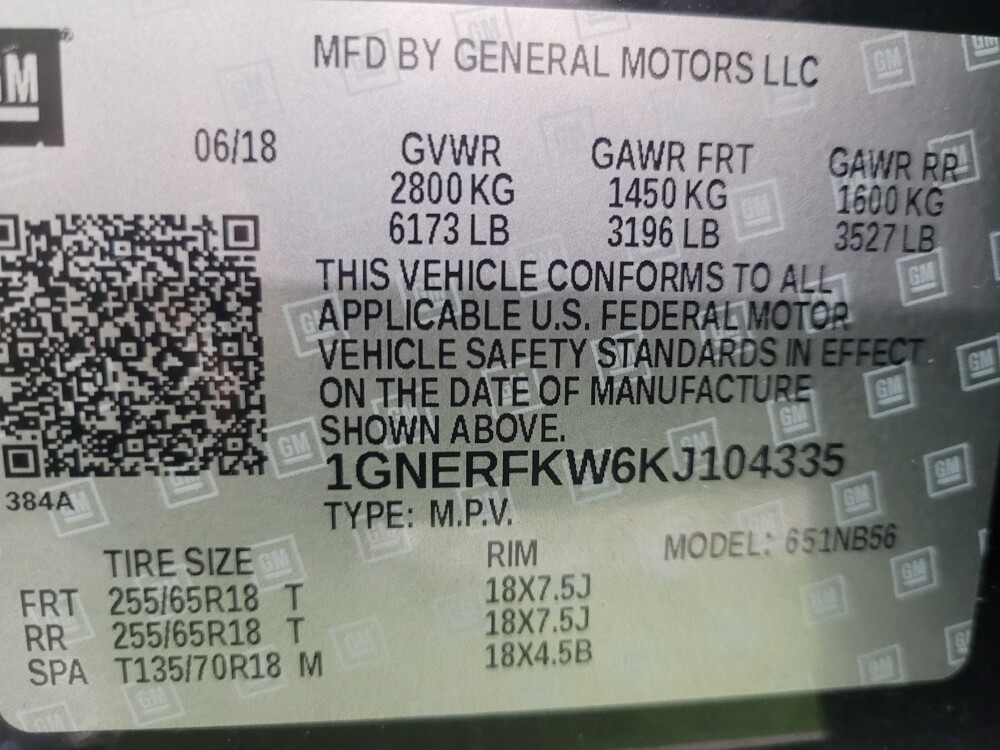 2019 Chevrolet Traverse in Stone Mountain, GA 30083 - 18096400 33