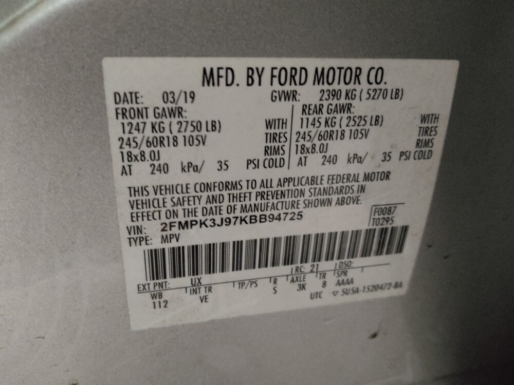 2019 Ford Edge in Union City, GA 30291 - 18096401 33