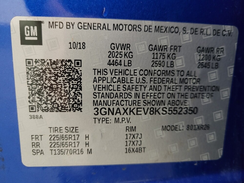 2019 Chevrolet Equinox in Phoenix, AZ 85015 - 18096420 33