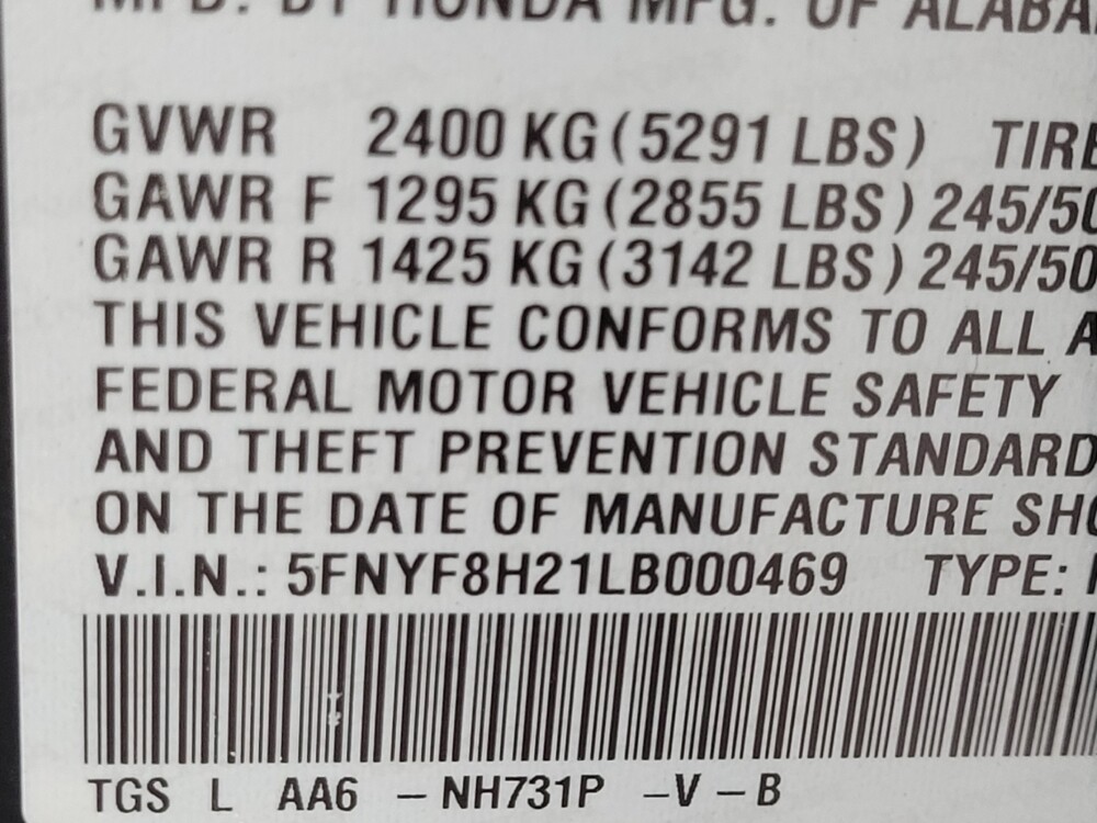 2020 Honda Passport in Las Vegas, NV 89102 - 18096436 33