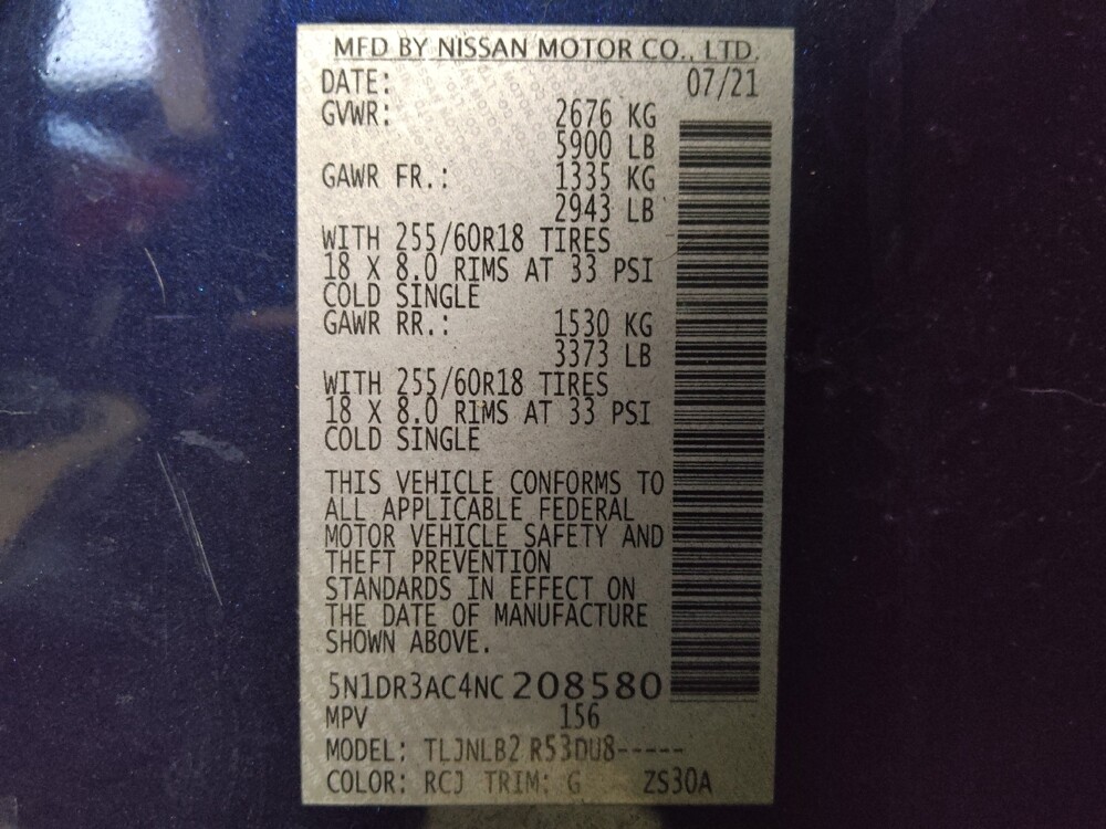 2022 Nissan Pathfinder in Jacksonville, FL 32210 - 18096439 33