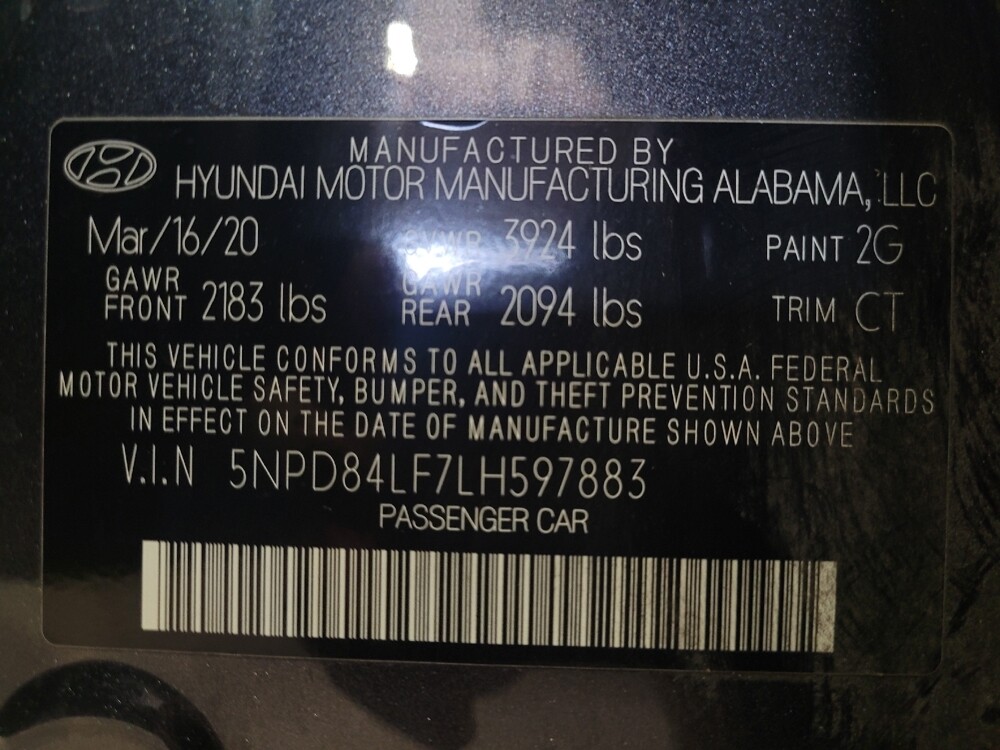 2020 Hyundai Elantra in Sanford, FL 32773 - 18096448 33