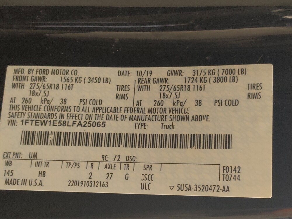 2020 Ford F150 in Greenville, SC 29607 - 18096468 33