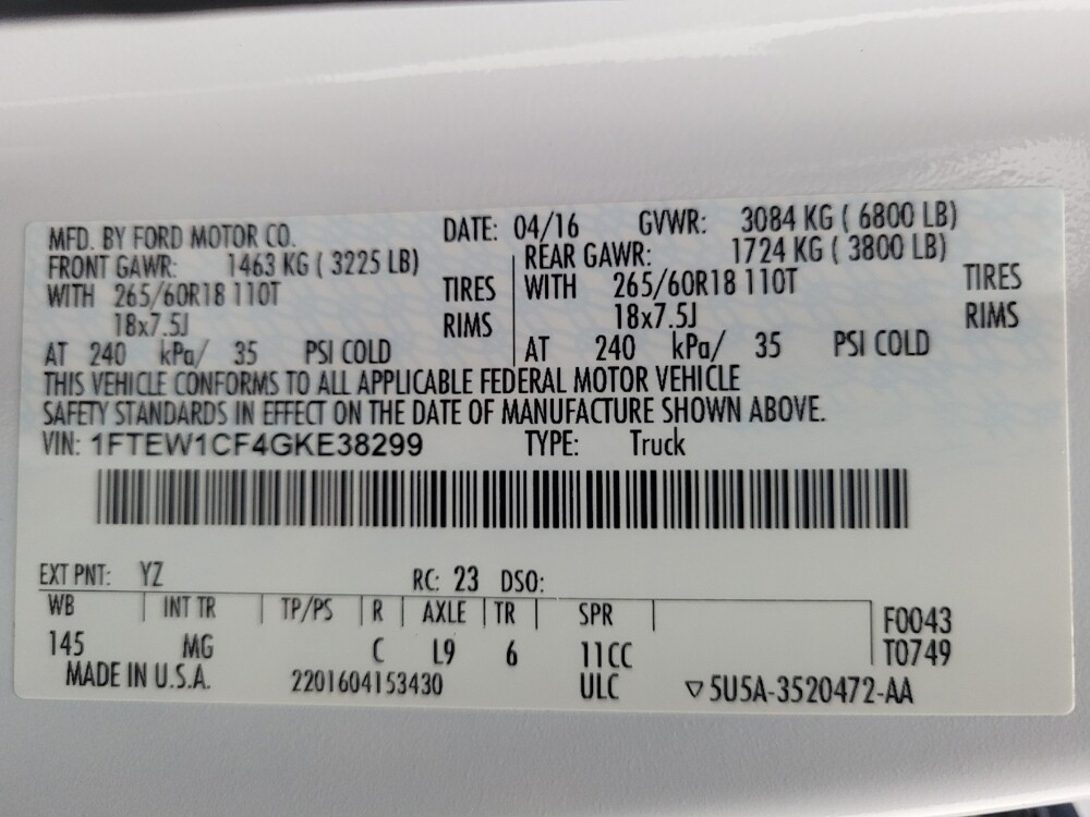 2016 Ford F150 in Antioch, TN 37013 - 18096481 33