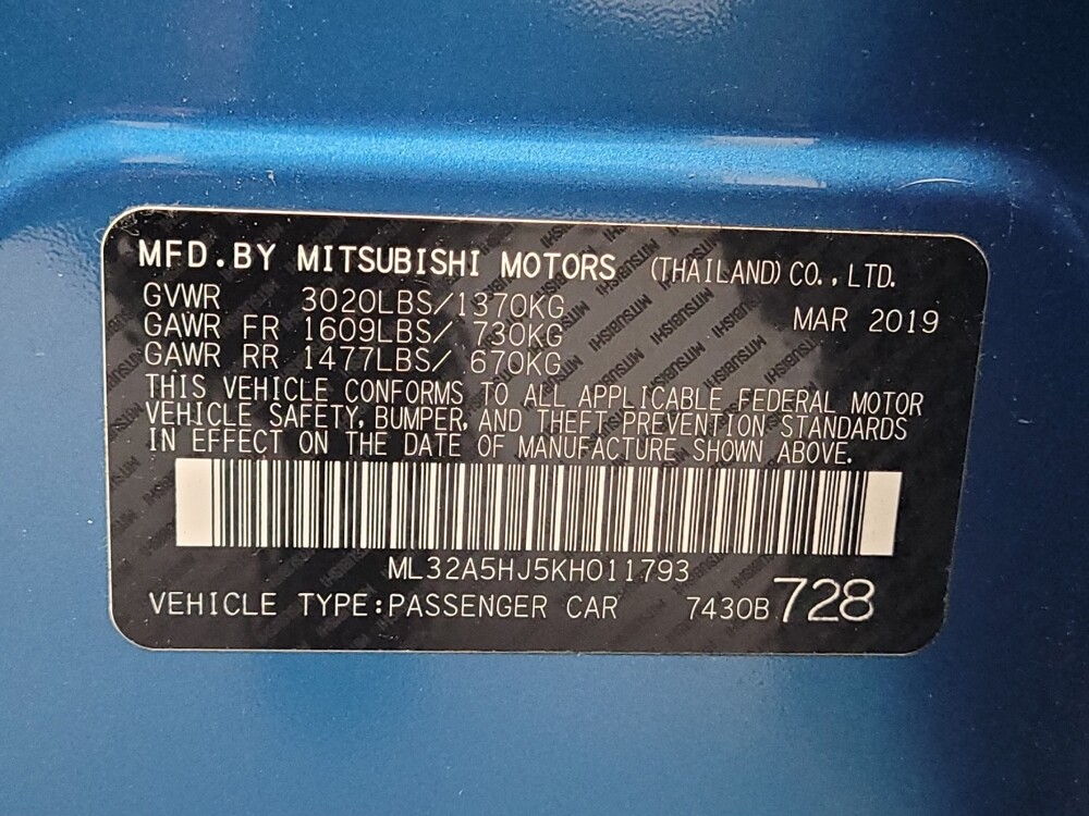 2019 Mitsubishi Mirage in Antioch, TN 37013 - 18096485 33